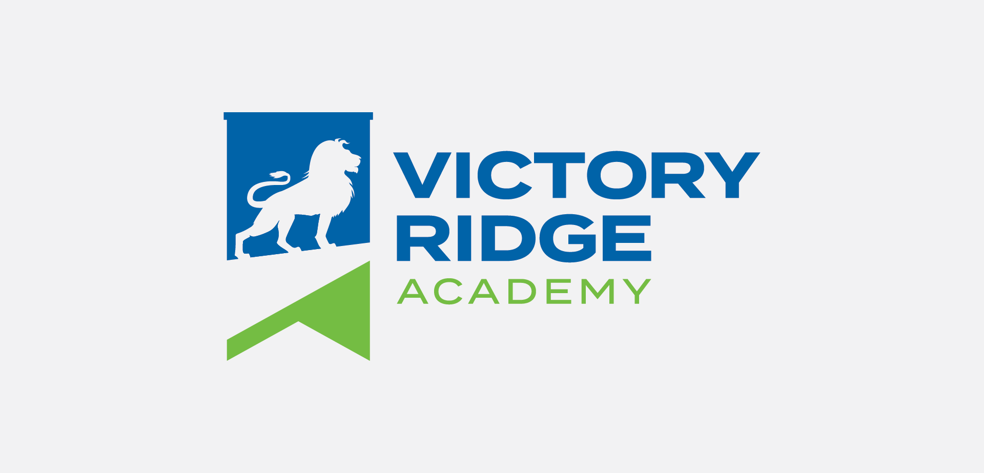 Victory Ridge Academy Naming and Logo Design Silver Addy Award for MADE
